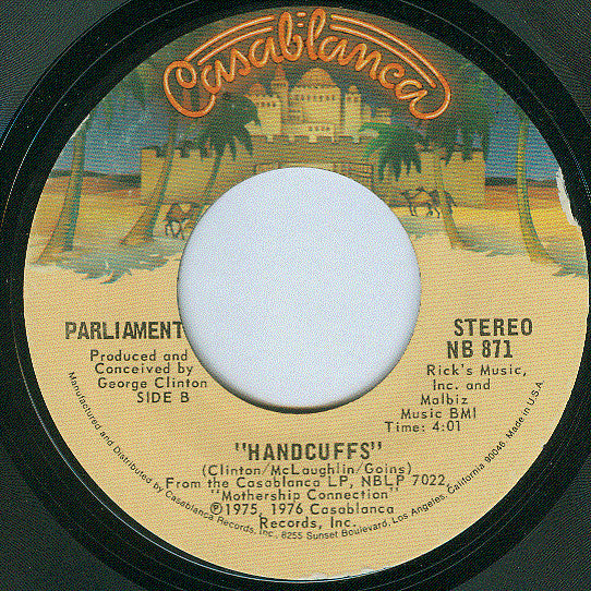 Parliament : Do That Stuff  (7", Single, Ter)