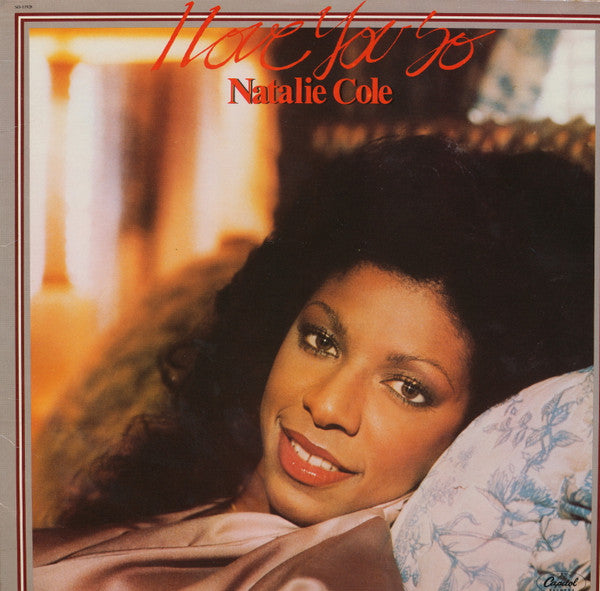 Natalie Cole : I Love You So (LP, Album)