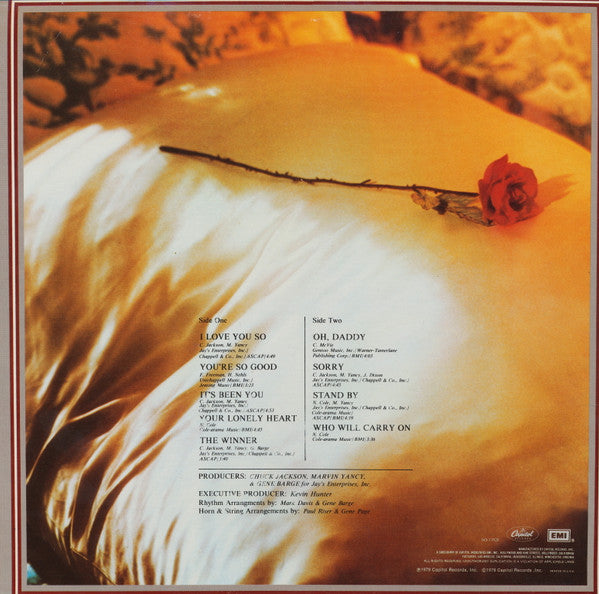 Natalie Cole : I Love You So (LP, Album)