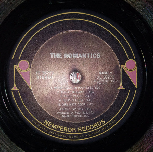 The Romantics : The Romantics (LP, Album, RE, Car)