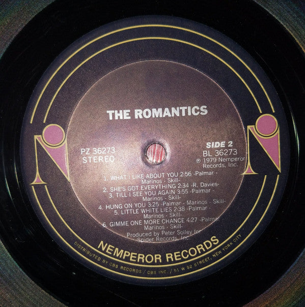 The Romantics : The Romantics (LP, Album, RE, Car)