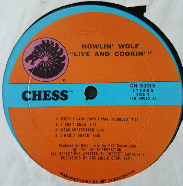 Howlin' Wolf : Live And Cookin' At Alice's Revisited (LP, Album)