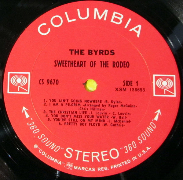 The Byrds : Sweetheart Of The Rodeo (LP, Album, Pit)