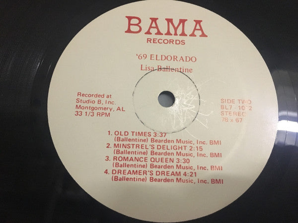Lisa Ballentine : '69 Eldorado (LP, Album)