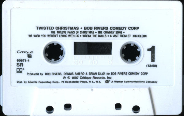 Bob Rivers Comedy Corp : Twisted Christmas (Cass, Album)
