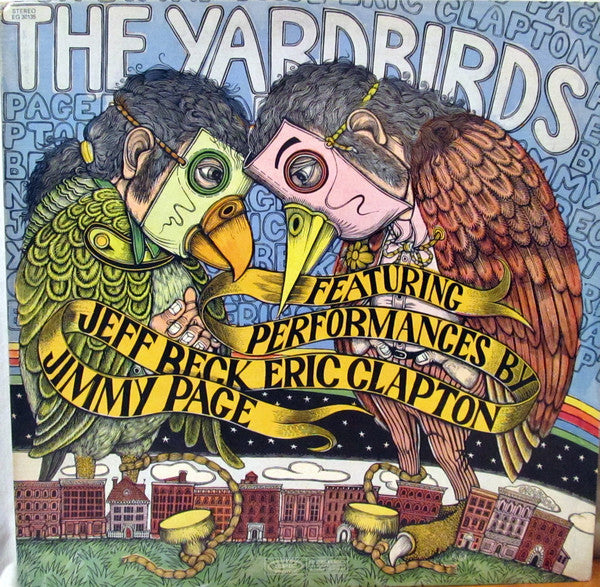 The Yardbirds : Featuring Performances By: Jeff Beck Eric Clapton Jimmy Page (2xLP, Album, Comp, Pit)