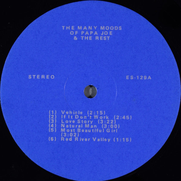 Papa Joe And The Rest : The Many Moods Of Papa Joe And The Rest (LP)
