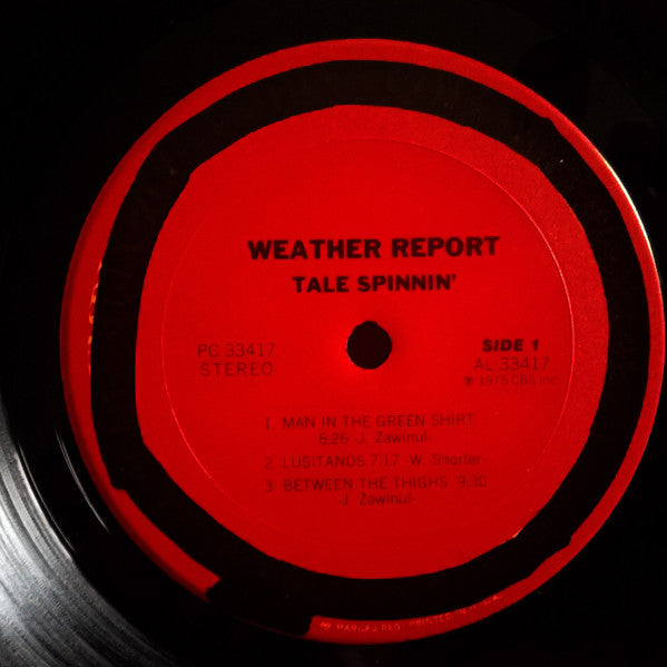 Weather Report : Tale Spinnin' (LP, Album, Ter)