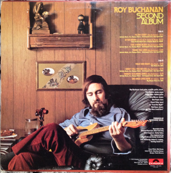 Roy Buchanan : Second Album (LP, Album, Mon)