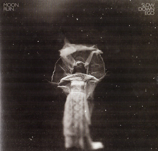 Moon Ruin : Slow Down Ego (LP, Album, Whi)