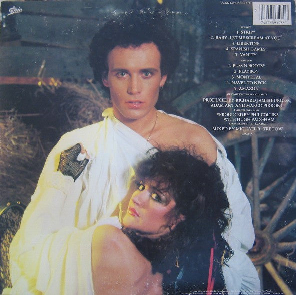 Adam Ant : Strip (LP, Album, Car)