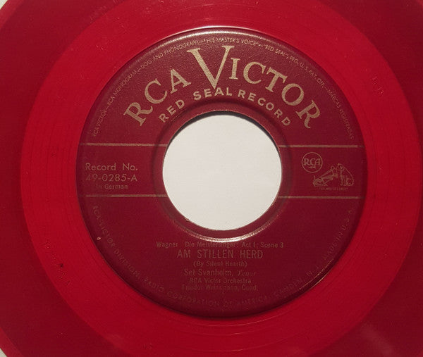 Set Svanholm : Am Stillen Herd / Preislied (7", Red)