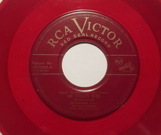 Set Svanholm : Am Stillen Herd / Preislied (7", Red)