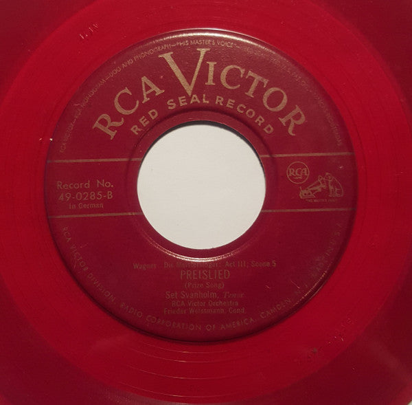 Set Svanholm : Am Stillen Herd / Preislied (7", Red)