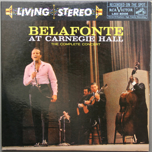 Belafonte* : Belafonte At Carnegie Hall: The Complete Concert (2xLP, Album, Ind)