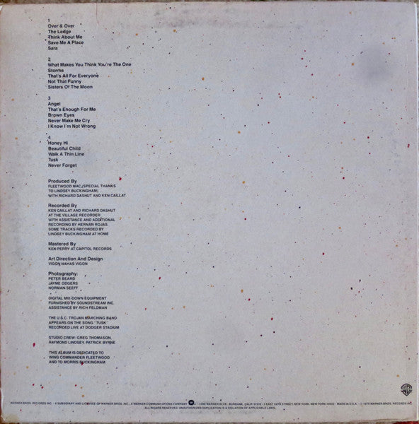 Fleetwood Mac : Tusk (2xLP, Album, Win)