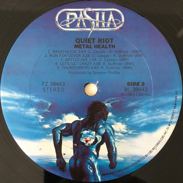 Quiet Riot : Metal Health (LP, Album, Car)
