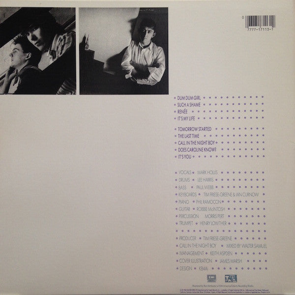 Talk Talk : It's My Life (LP, Album, Jac)