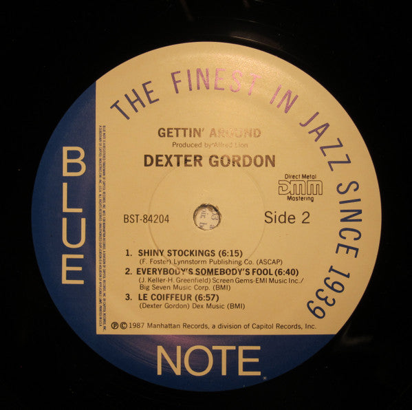 Dexter Gordon : Gettin' Around (LP, Album, RE)