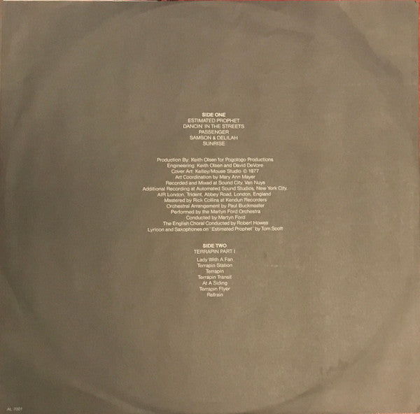 The Grateful Dead : Terrapin Station (LP, Album, Pit)