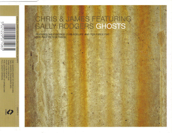 Chris & James Featuring Sally Rodgers : Ghosts (CD, Single)