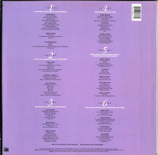 Various : The Erteguns' New York: New York Cabaret Music (6xLP, Comp)