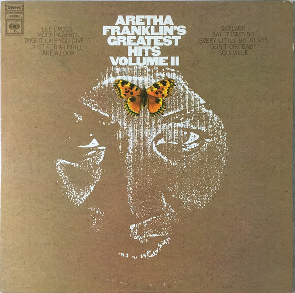Aretha Franklin : Aretha Franklin's Greatest Hits Volume II (LP, Comp, Ter)