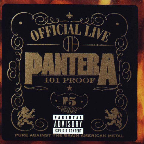 Pantera : Official Live: 101 Proof (CD, Album, RP)