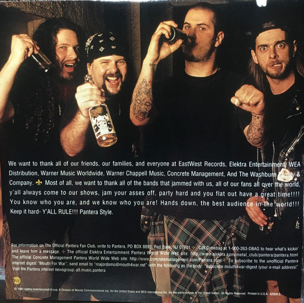 Pantera : Official Live: 101 Proof (CD, Album, RP)