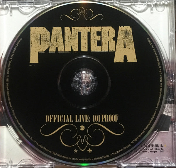 Pantera : Official Live: 101 Proof (CD, Album, RP)