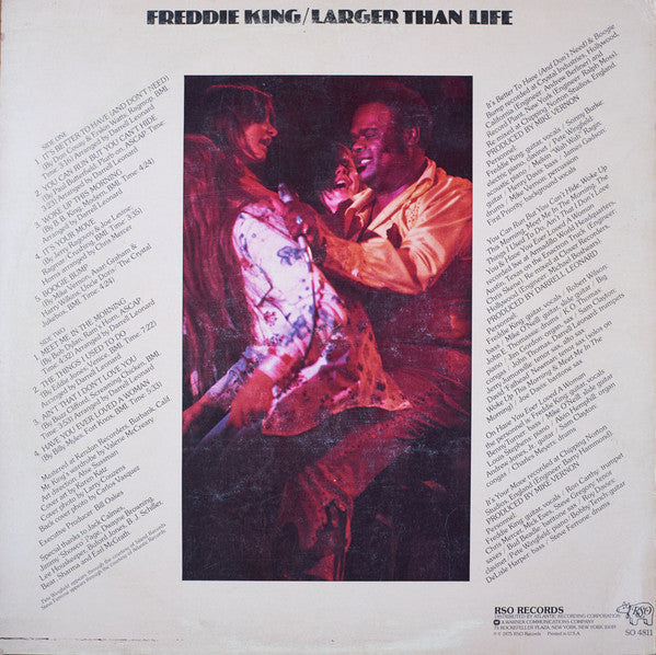 Freddie King : Larger Than Life (LP, Album, PRC)