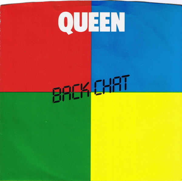 Queen : Back Chat (7", Single, Promo, SP)