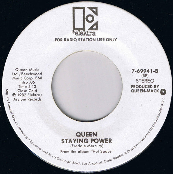 Queen : Back Chat (7", Single, Promo, SP)