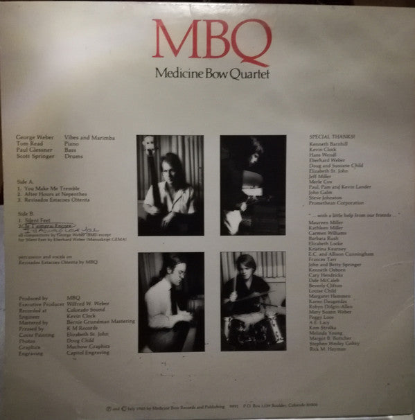 Medicine Bow Quartet : MBQ (LP, Album)