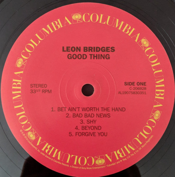 Leon Bridges : Good Thing (LP, Album, 180)