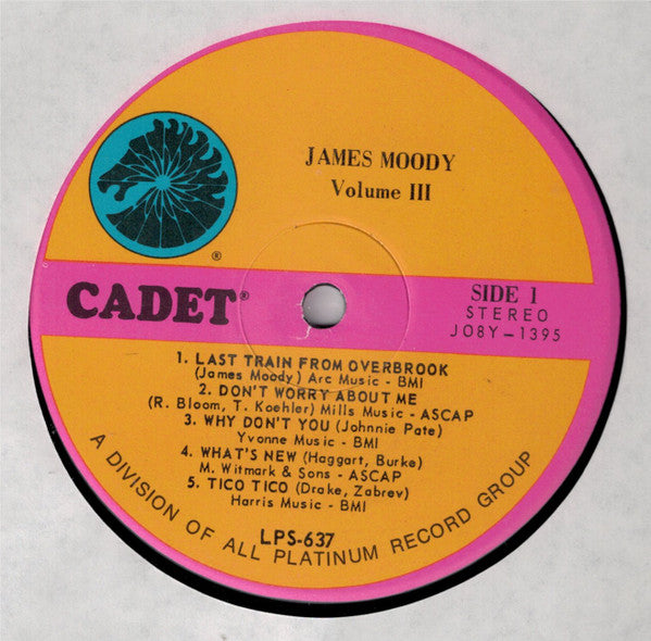 James Moody : Last Train From Overbrook (LP, Album, RE)