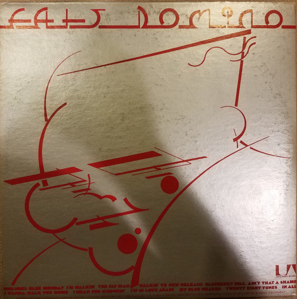 Fats Domino : Fats Domino/Legendary Masters #1 (2xLP, Comp, RE, Gat)