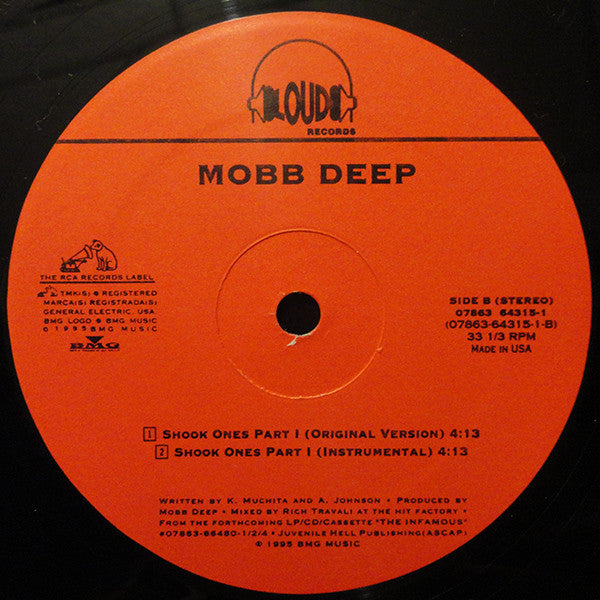 Mobb Deep : Shook Ones Part II (12", RE)
