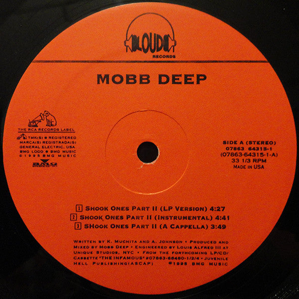 Mobb Deep : Shook Ones Part II (12", RE)
