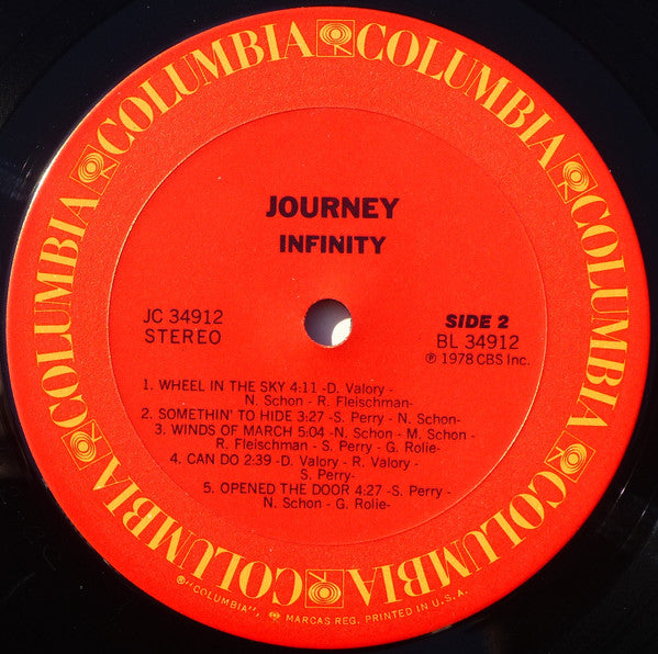 Journey : Infinity (LP, Album, Pit)