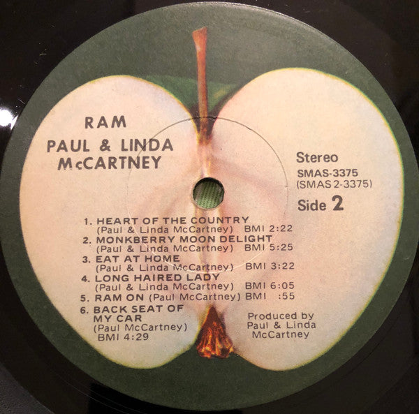 Paul And Linda McCartney* : Ram (LP, Album, Gat)