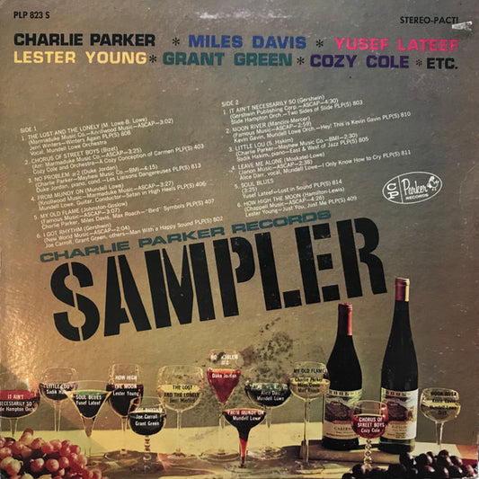Various : Charlie Parker Record Sampler '66 (LP, Comp, Smplr)