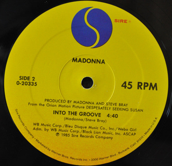 Madonna : Angel (12", Maxi, All)