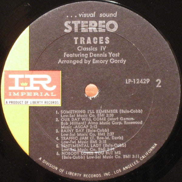 The Classics IV : Traces (LP, Album)