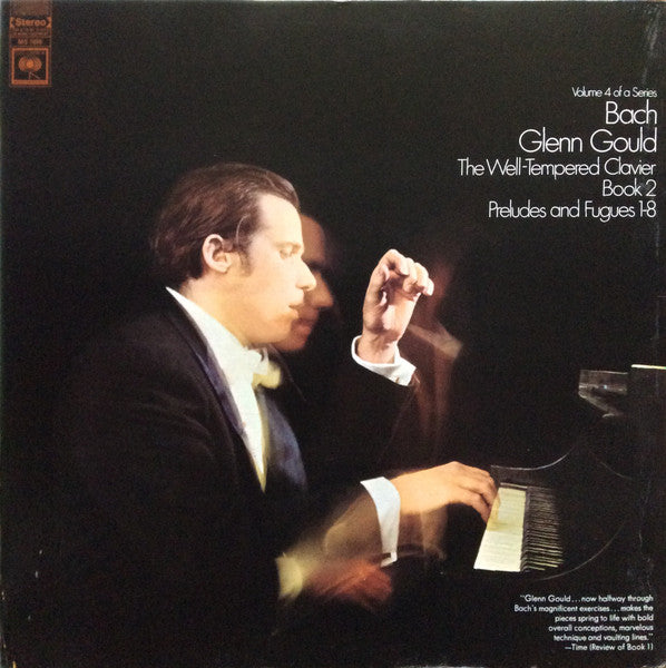 Bach*, Glenn Gould : The Well-Tempered Clavier Book 2, Preludes And Fugues 1-8 (LP)