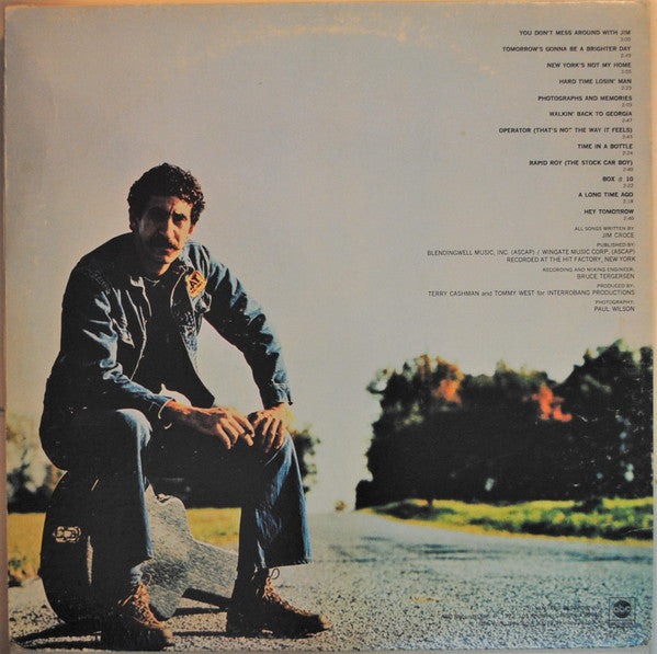 Jim Croce : You Don't Mess Around With Jim (LP, Album, Gat)