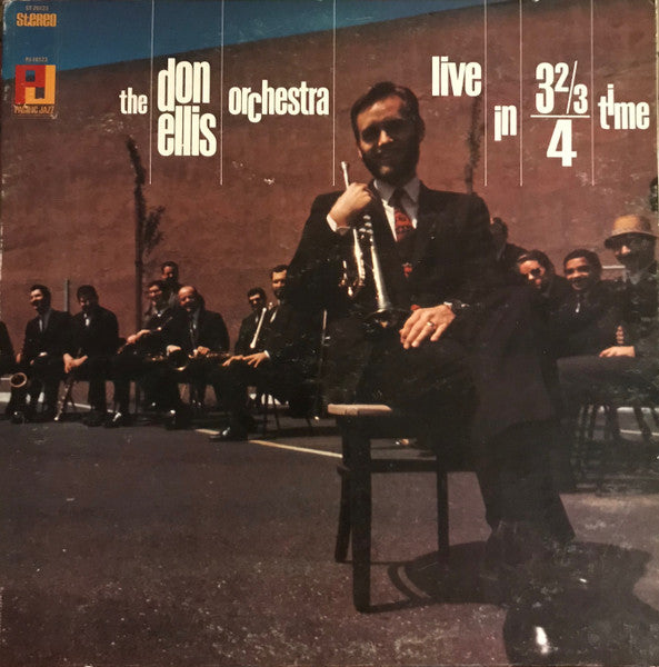 The Don Ellis Orchestra : Live In 3⅔/4 Time (LP, Album)