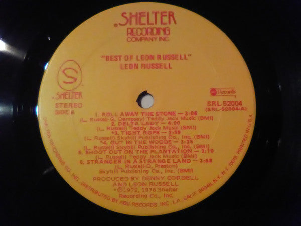 Leon Russell : Best Of Leon (LP, Comp, Kee)