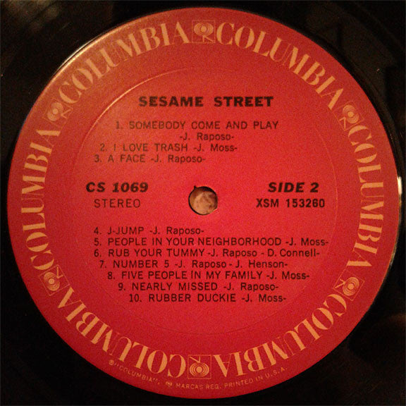 Sesame Street : The Sesame Street Book & Record (LP, Album, Ter)