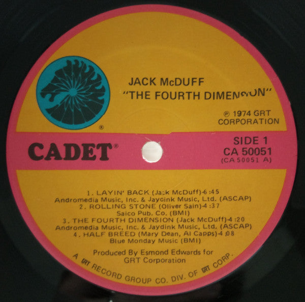 Jack McDuff* : The Fourth Dimension (LP, Album)